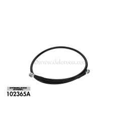 FUEL FILTER TO DISTRIBUTOR LINE (FEED) - (BRAIDED STAINLESS)