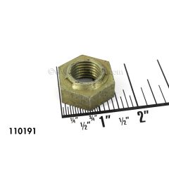 OUTER STUB AXLE NUT (FRONT HUBS)