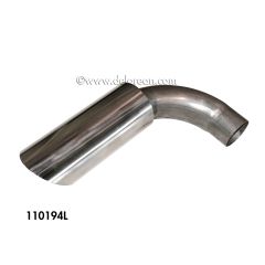 LH TAILPIPE W/POLISHED TIP