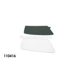 110416 - RH Replacement Outside Mirror Glass & Mounting Pad - Official DeLorean Motor Company®