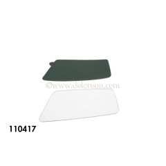 110417 - LH Replacement Outside Mirror Glass & Mounting Pad - Official DeLorean Motor Company®