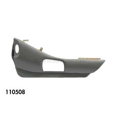 RH LOWER DOOR PANEL (GRAY) - EARLY CARPET, GRAB HANDLE STRAP