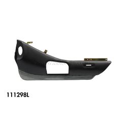 RH LOWER DOOR PANEL (BLACK) - LATE CARPET, INTEGRATED STRAP