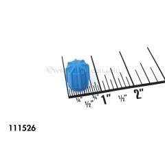 BLUE LOW SIDE R134 CAP