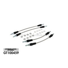 GT100459 - Front & Rear Brake Hose Kit (Stainless) - Official DeLorean Motor Company®