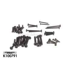 EXTERIOR SCREW KIT (BLACK - STAINLESS)