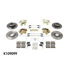 K109099 - Complete Brake Kit - Official DeLorean Motor Company®