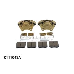 LH AND RH FRONT CALIPER SET (LOADED - REPRODUCTION)