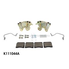 K111044A - LH and RH Rear Caliper Set (Loaded - Reproduction) - Official DeLorean Motor Company®