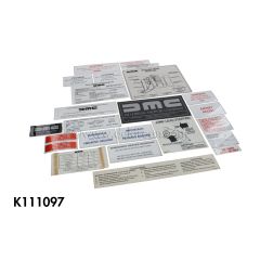 COMPLETE LABEL SET 1982