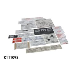 COMPLETE LABEL SET 1983