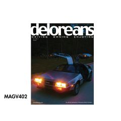 DELOREANS MAGAZINE V402 - DELOREAN AT DUSK