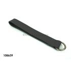 LEATHER DOOR PULL STRAP W/RING (GRAY)